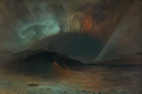 Puzzle Aurore boréale, Frederic Edwin Church