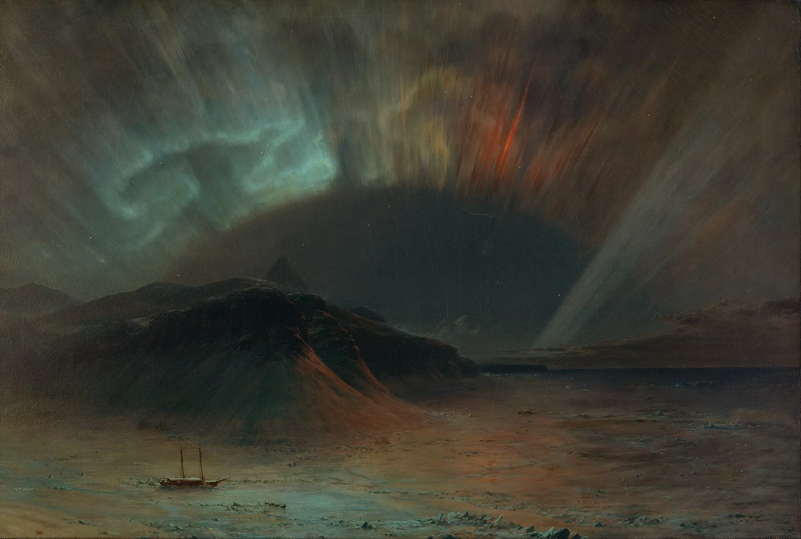 Puzzle du jour : Aurore boréale, Frederic Edwin Church