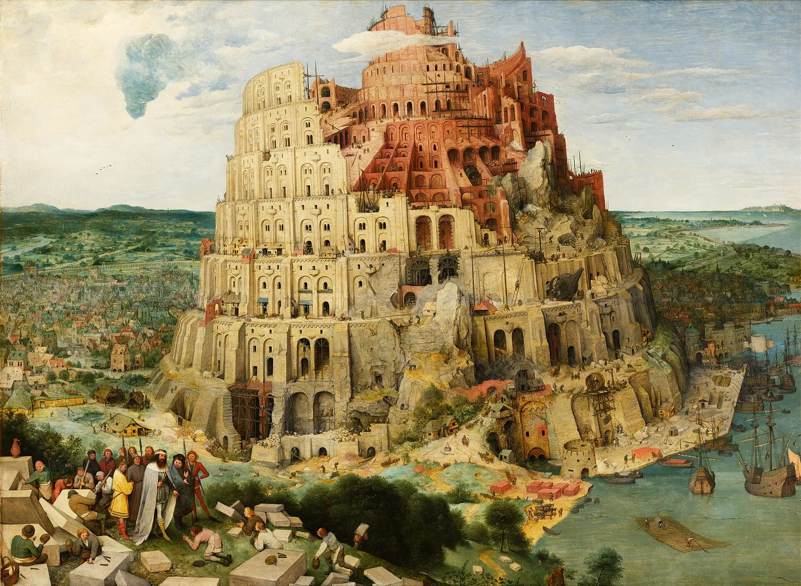 Puzzle La Tour de Babel de Bruegel