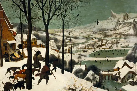Puzzle Les Chasseurs dans la neige, Bruegel