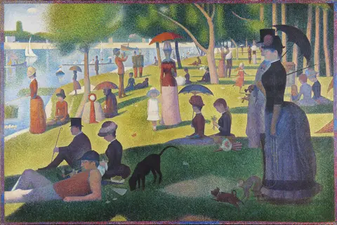 Puzzle Un dimanche à la Grande Jatte, Seurat