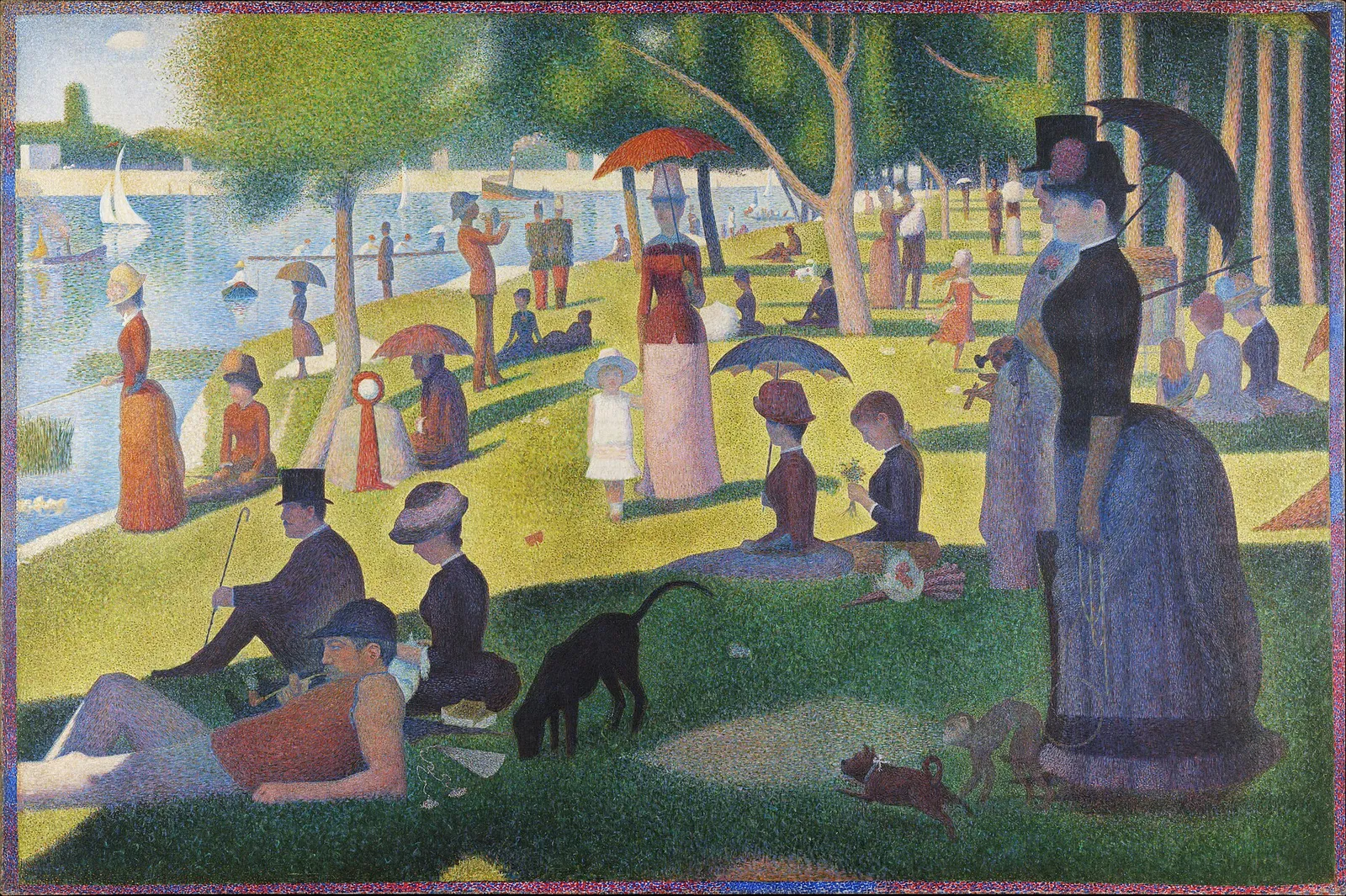 Puzzle du tableau Un dimanche à la Grande Jatte