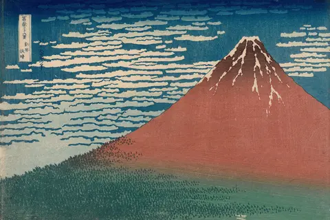 Puzzle Le Fuji par temps clair, Hokusai