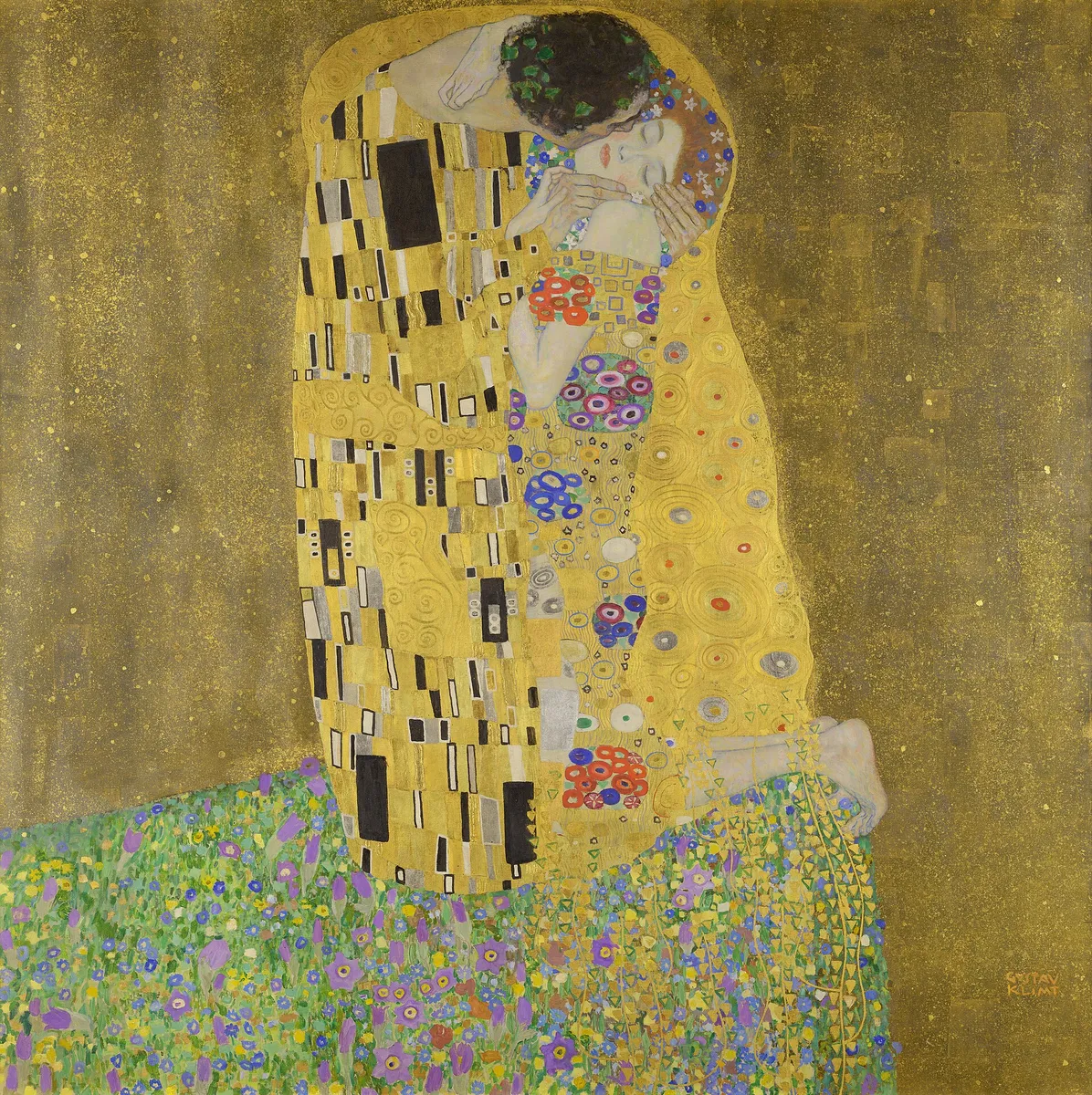 Puzzle du jour : Le Baiser, Klimt