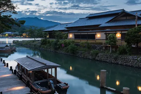 Puzzle Rivière Katsura de nuit
