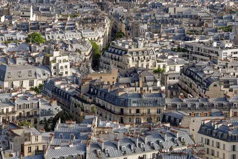 Puzzle Toits de Paris depuis Montmartre