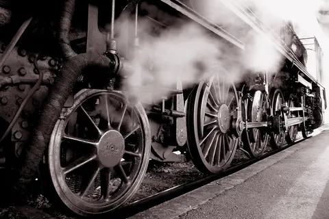 Puzzle Train à vapeur