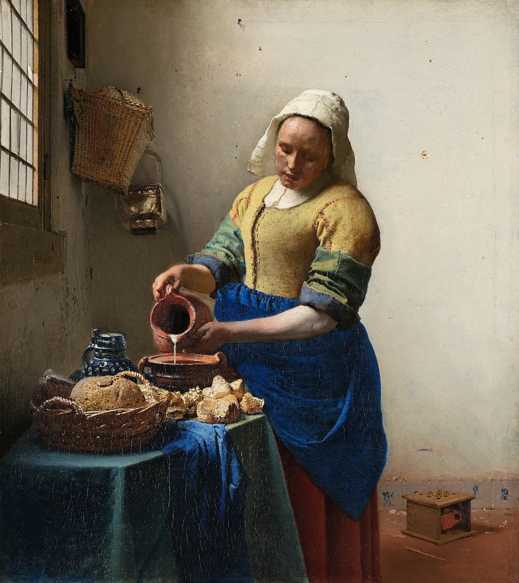 Puzzle du jour : La Laitière, Vermeer
